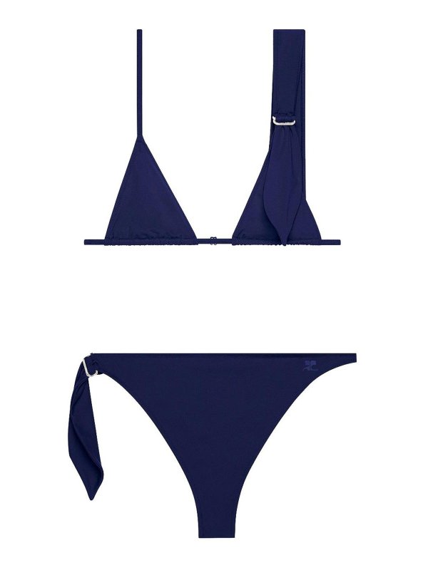 Courreges: Bikini - Bikini - Dunkelblau