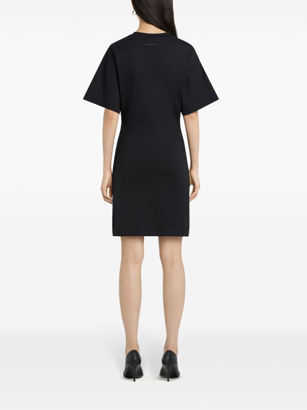 Kurzes Kleid - Schwarz shop online: Courreges