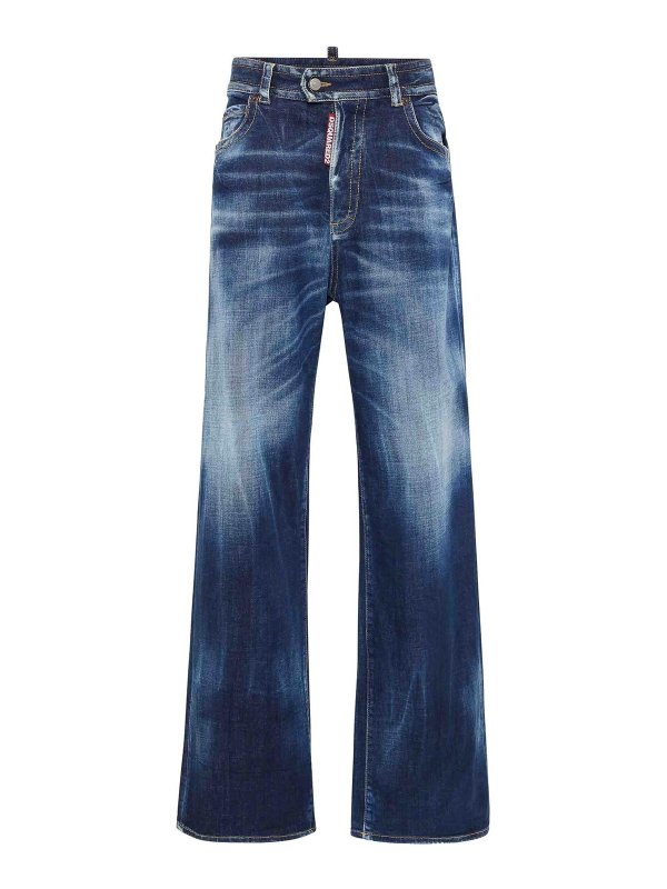 DSQUARED2: Jeans boot-cut - Jeans Boot-Cut - Azul Oscuro