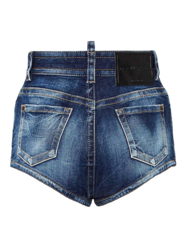DSQUARED2: Shorts online - Shorts - Azul Oscuro