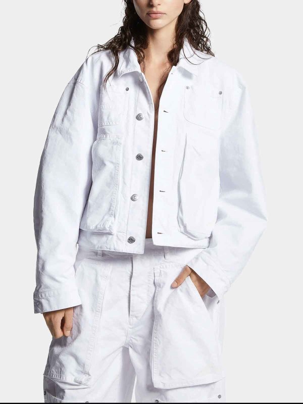 Bomberjacke - Weiß shop online: DSQUARED2