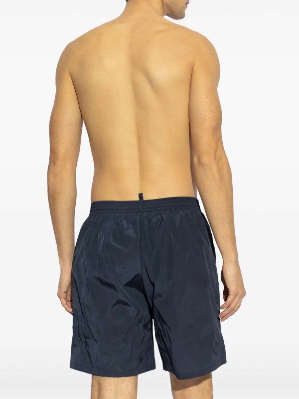 The Best Shops DSQUARED2: Swim shorts & swimming trunks - Logo-Print Swim Shorts