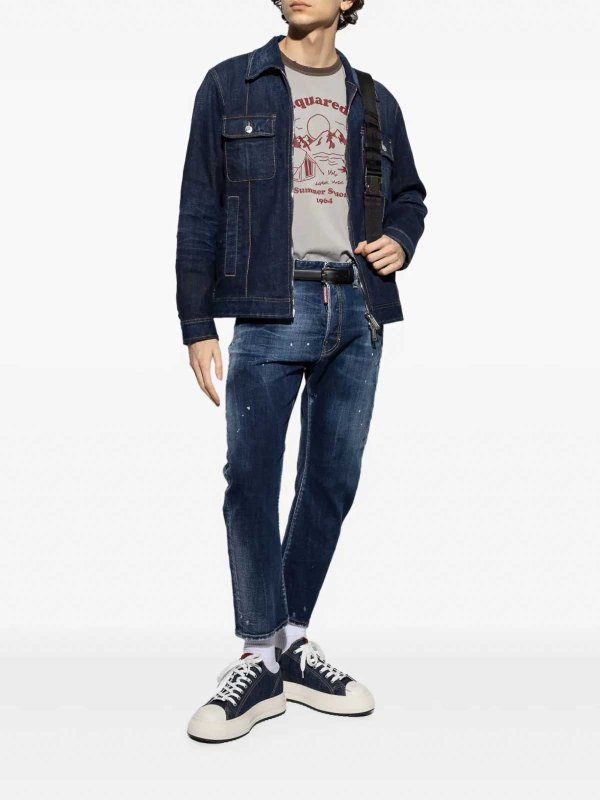 DSQUARED2: t-shirts online - 1964 Camping T-Shirt