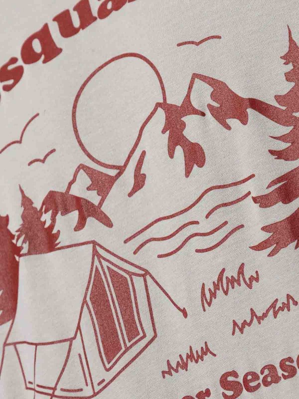 DSQUARED2 buy online 1964 Camping T-Shirt