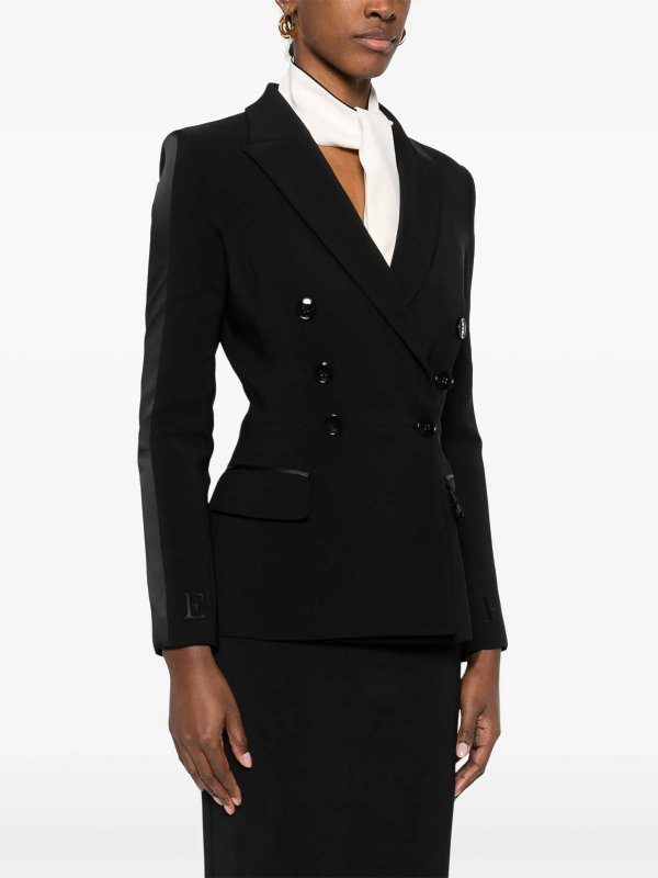 The Best Shops ELISABETTA FRANCHI: blazers - Double-Breasted Blazer