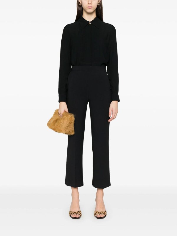 ELISABETTA FRANCHI: カジュアルトラウザー online - カジュアルパンツ - 黒