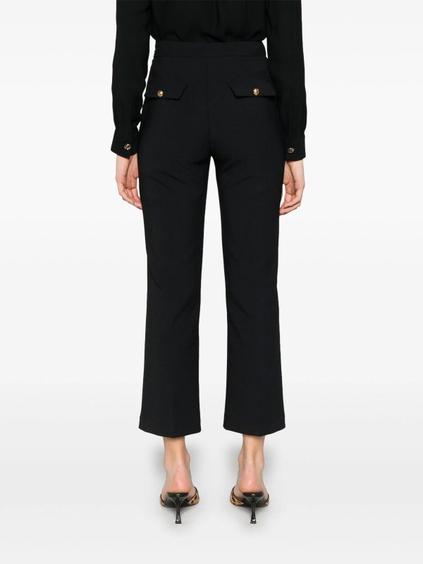 カジュアルパンツ - 黒 shop online: ELISABETTA FRANCHI