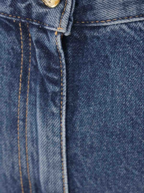 Mid-Rise Cropped Jeans shop online: ELISABETTA FRANCHI