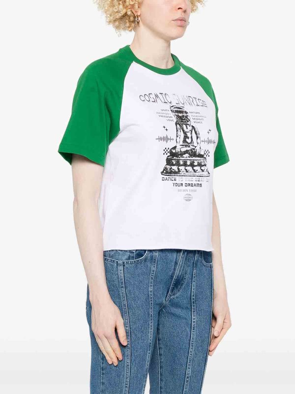 The Best Shops GOLDEN GOOSE: T-shirts - T-Shirt - Blanc