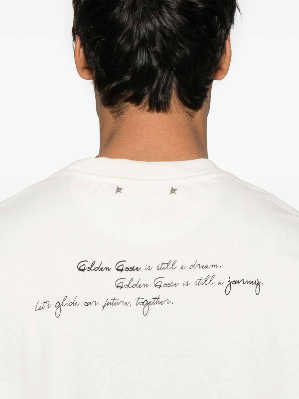GOLDEN GOOSE buy online Jersey-Texture T-Shirt