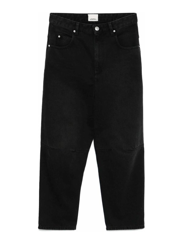 ISABEL MARANT: Jeans évasés - Jean Bootcut - Noir