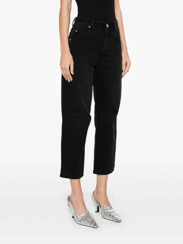 The Best Shops ISABEL MARANT: Jeans évasés - Jean Bootcut - Noir