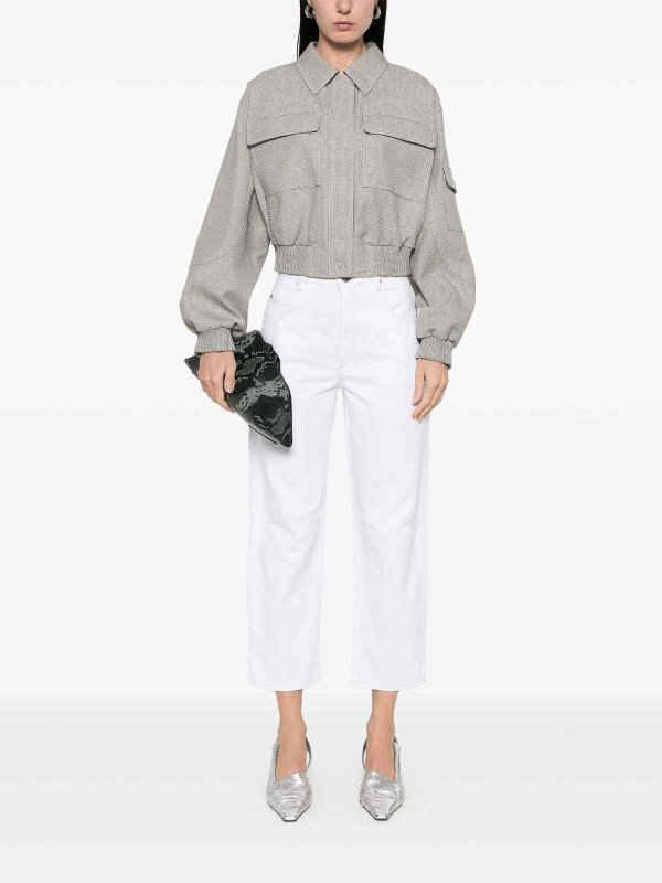 ISABEL MARANT: Bootcut online - Bootcut Jeans - Weiß