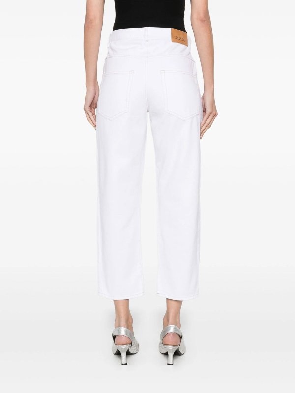 Bootcut Jeans - Weiß shop online: ISABEL MARANT