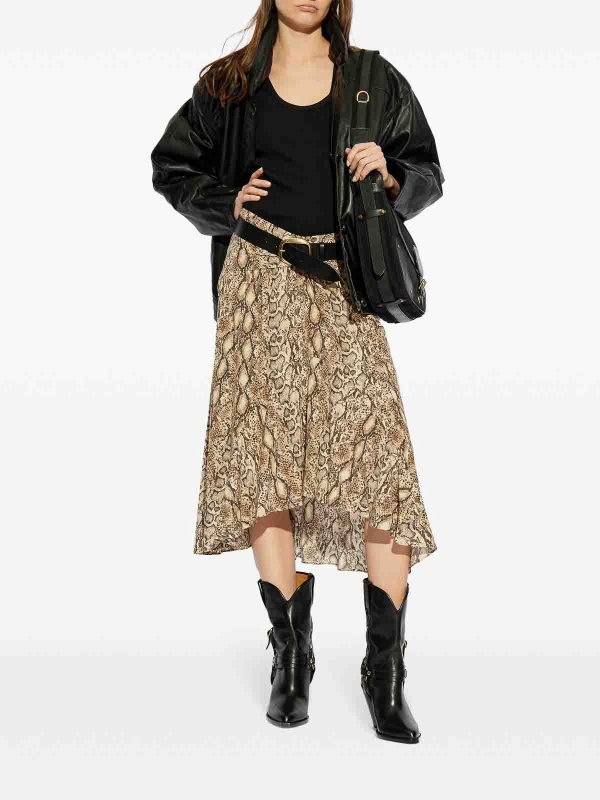 ISABEL MARANT: vests online - Thea Logo-Embroidered Vest