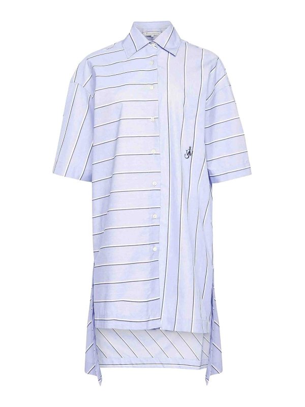 J.W. ANDERSON: Vestidos media pierna - Vestido Midi - Azul