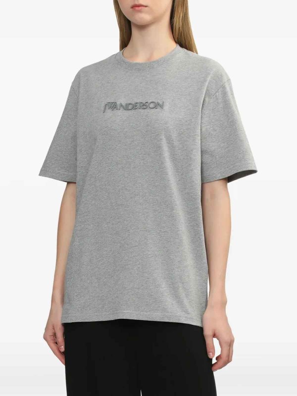 The Best Shops J.W. ANDERSON: Camisetas - Camiseta - Gris