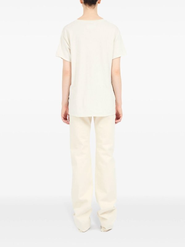 Maison Margiela buy online Logo-Print Cotton T-Shirt