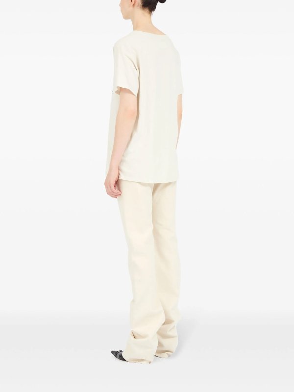 The Best Shops Maison Margiela: Logo-Print Cotton T-Shirt