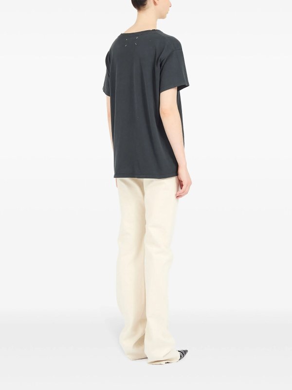 T-Shirt - Schwarz shop online: Maison Margiela