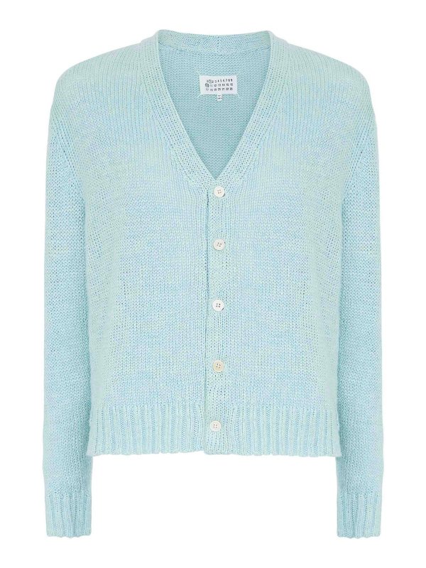 Maison Margiela: cardigans - Hemp Cardigan