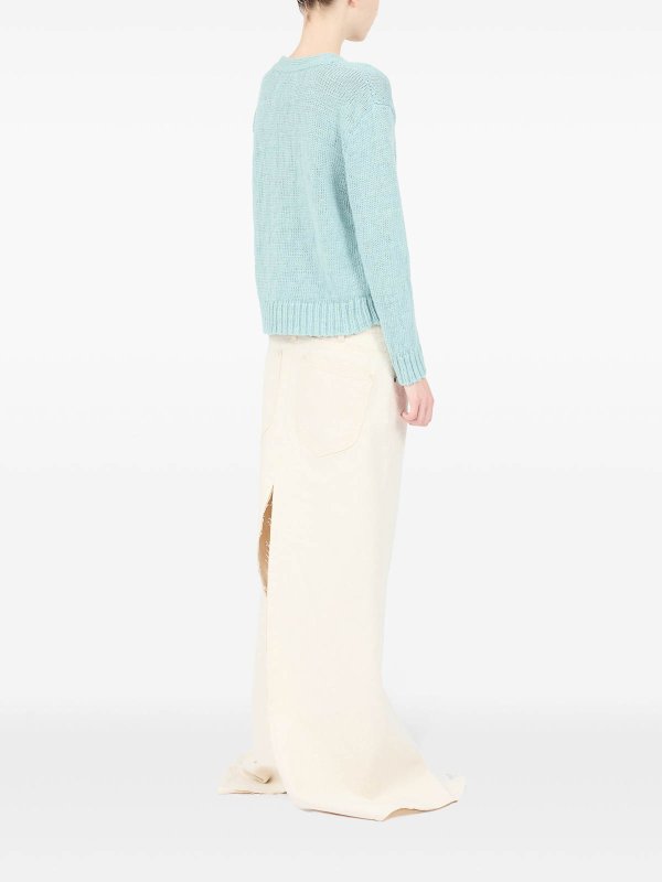Hemp Cardigan shop online: Maison Margiela