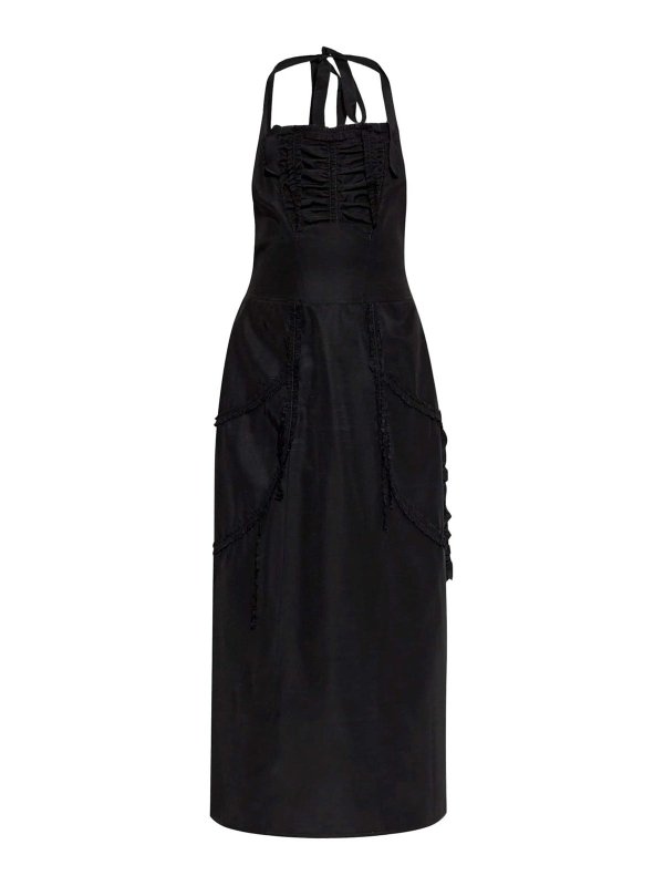 Maison Margiela: abiti al ginocchio - Il grembiule arruffato troppo vestito