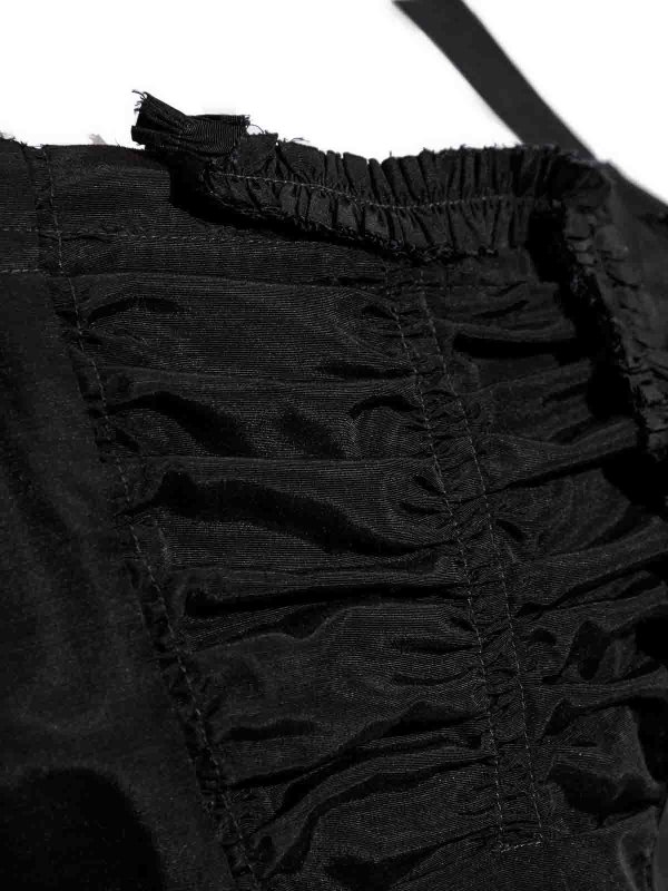 Maison Margiela buy online Il grembiule arruffato troppo vestito