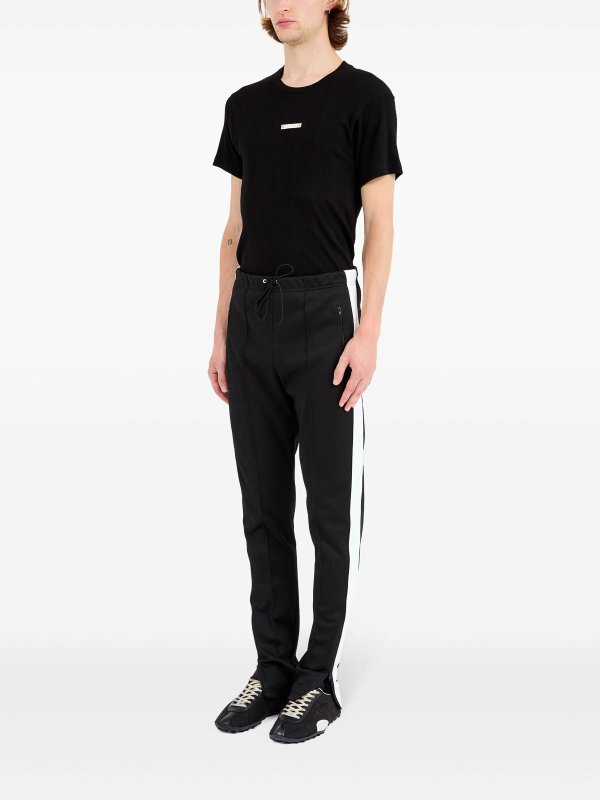 The Best Shops Maison Margiela: Pantalones Deportivos - Negro