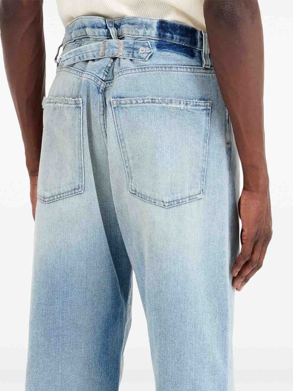 Jeans à jambe droite shop online Jean Droit - Bleu