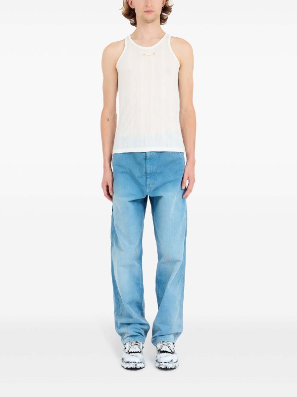 Maison Margiela: Tops & Tank tops online - Ribbed-Knit Top