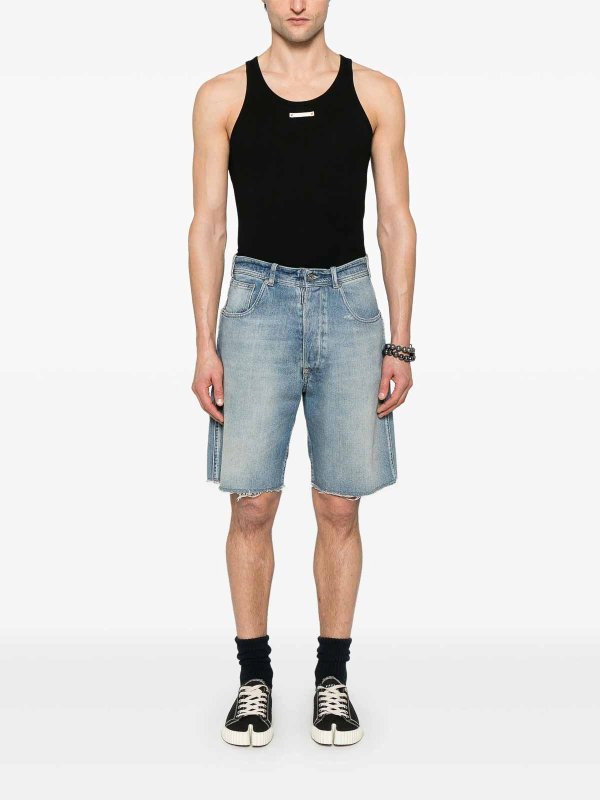Maison Margiela: Tops y camisetas sin mangas online - Top - Negro
