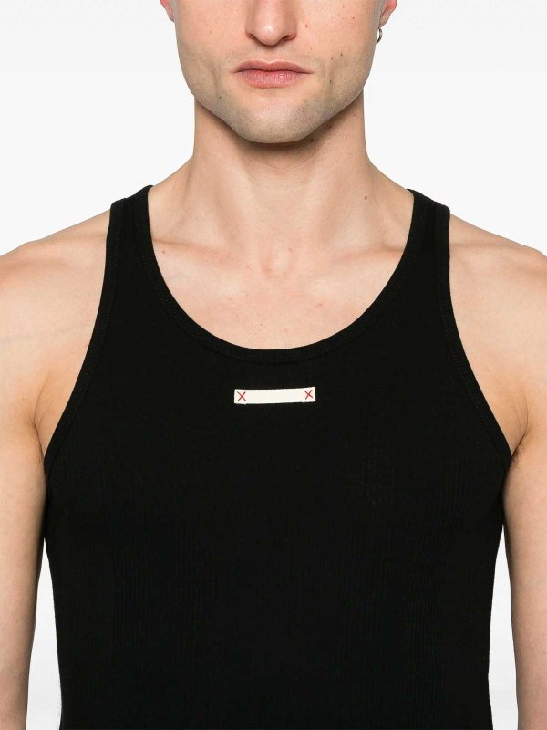 Top - Negro shop online: Maison Margiela