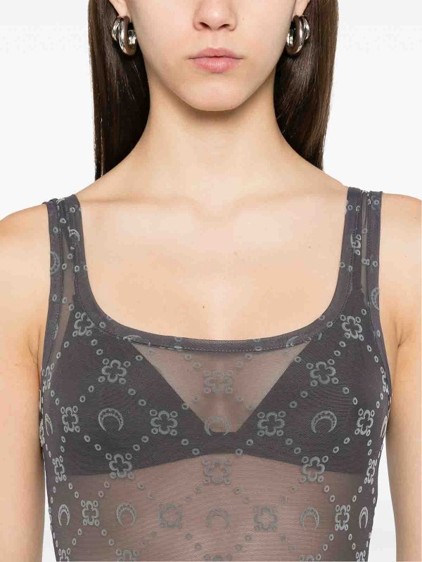 MARINE SERRE buy online Moonogram Bodysuit