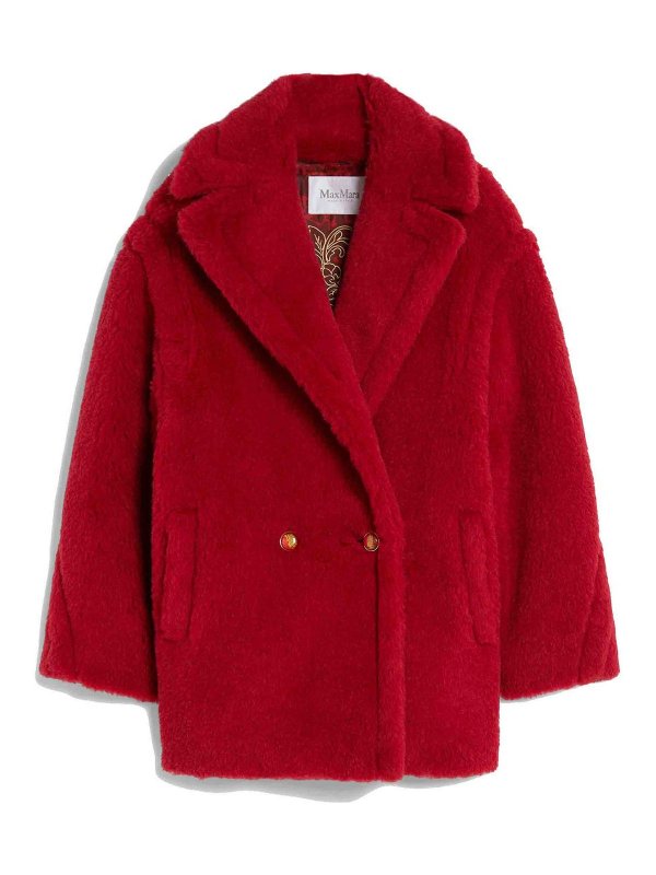 Max Mara: short coats - Cuba Short Teddy Bear Icon Coat