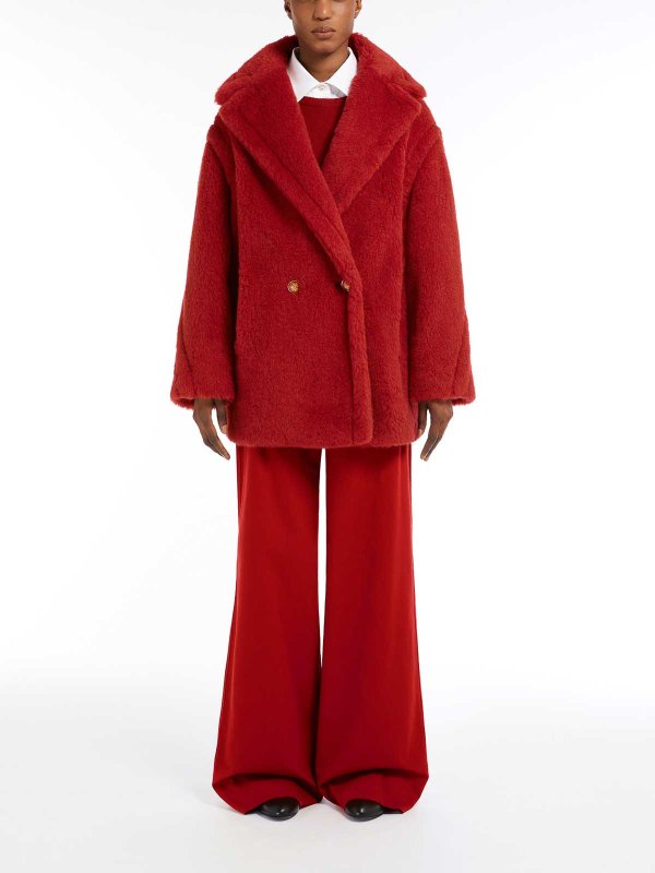 The Best Shops Max Mara: short coats - Cuba Short Teddy Bear Icon Coat
