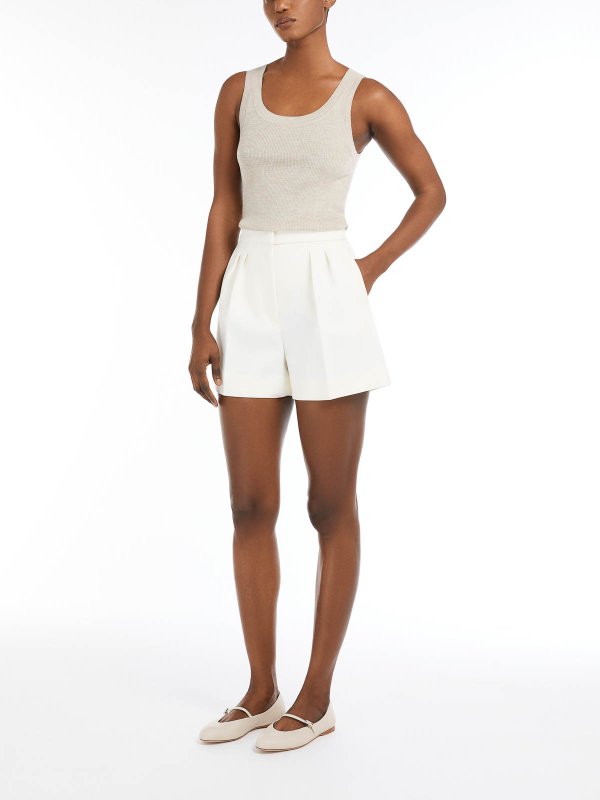 Max Mara: Tops & Tank tops online - Eliadi Ribbed Wool Top