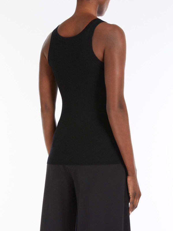 Eliadi Ribbed Wool Top shop online: Max Mara