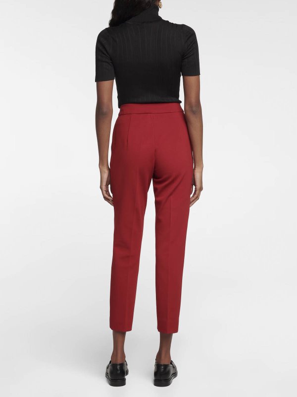 The Best Shops Max Mara: casual trousers - Pegno Viscose Jersey Trousers