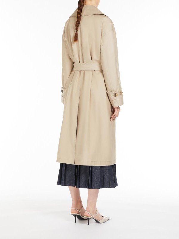 Max Mara Mtrench Double-Breasted Trench Coat | 251902107460013
