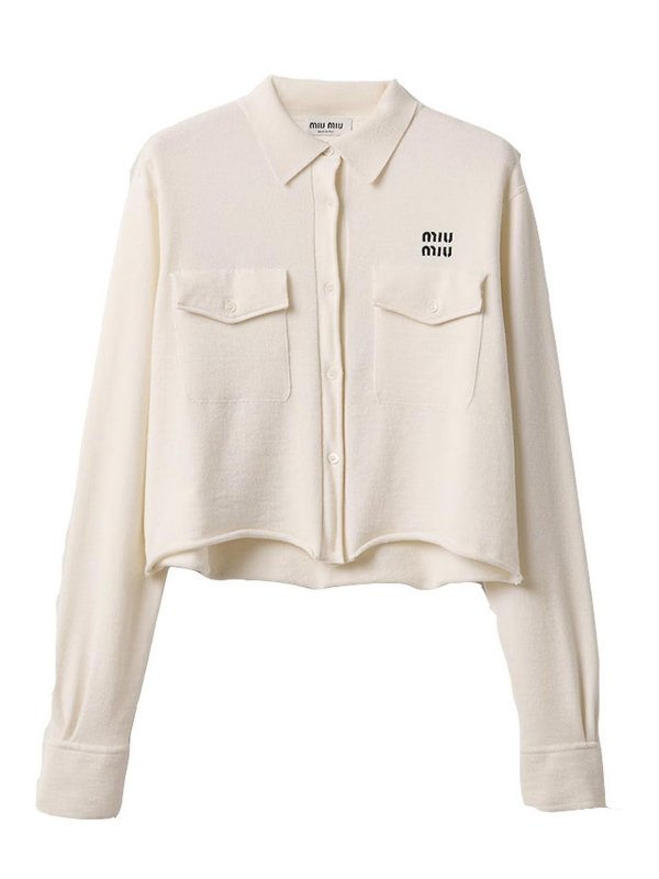 MIU MIU: shirts - Cashmere Shirt