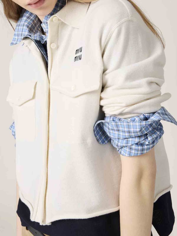 MIU MIU buy online Cashmere Shirt