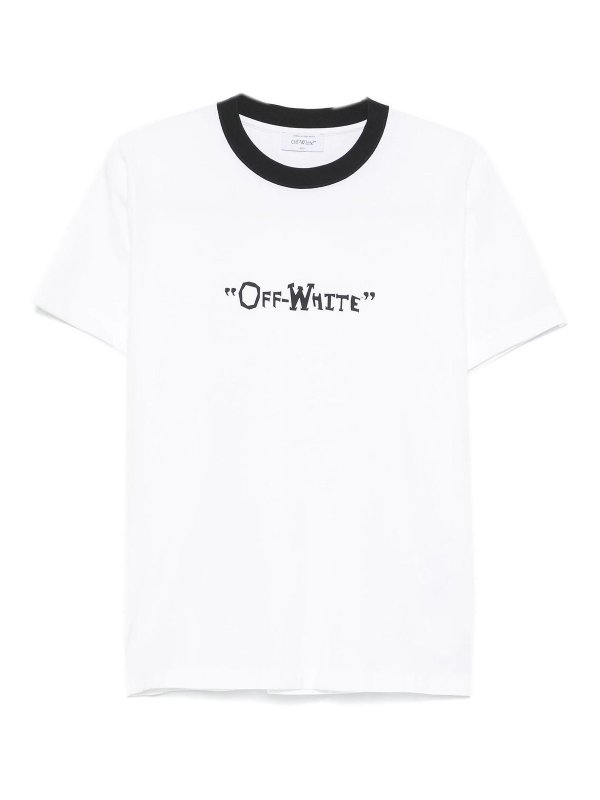 OFF-WHITE: Camisetas - Camiseta - Negro