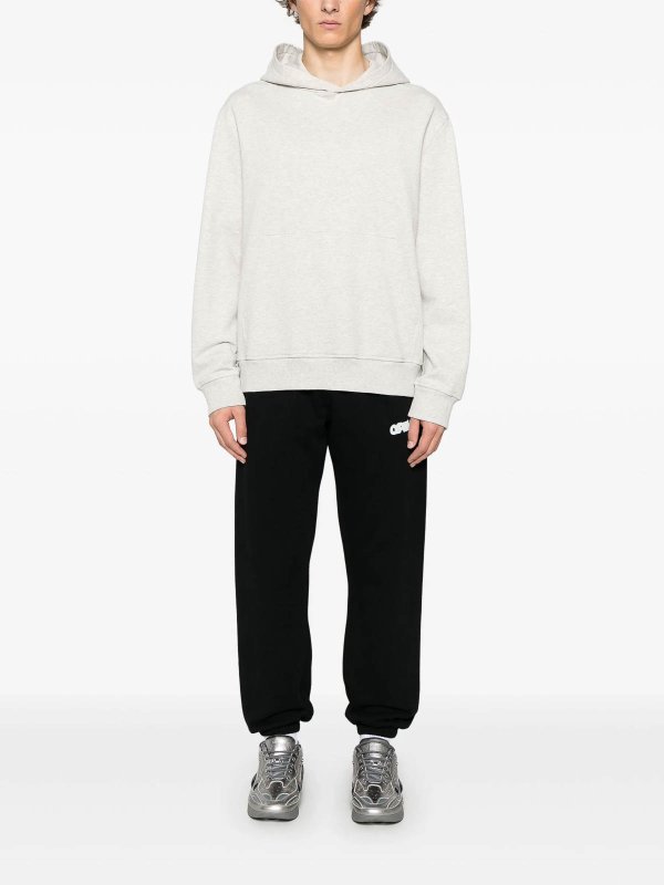 OFF-WHITE: tracksuit bottoms online - Spray Arrow Track Pants