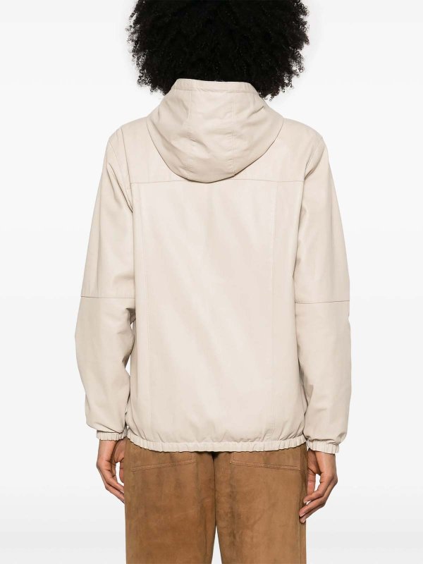 Lederjacke - Hellrosa shop online: P.A.R.O.S.H.