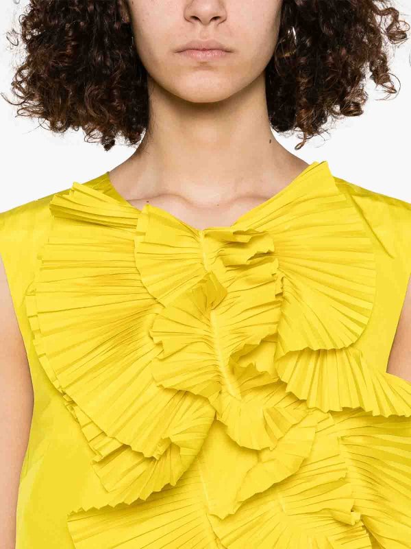 P.A.R.O.S.H. buy online Kurzes Kleid - Gelb