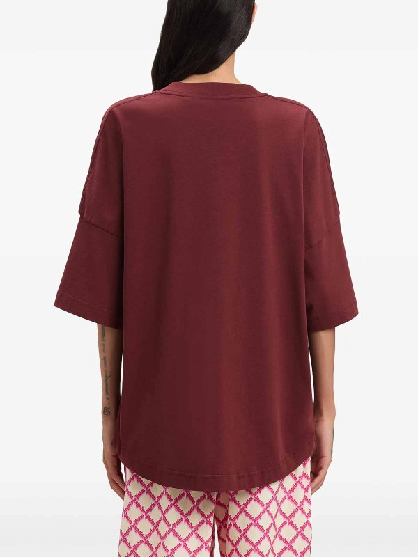 Palm Angels buy online Camiseta - Rojo Oscuro