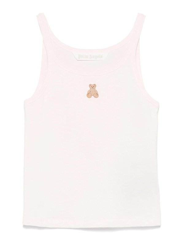 Palm Angels: Tops & Tank tops - Mini-Bear Tank Top