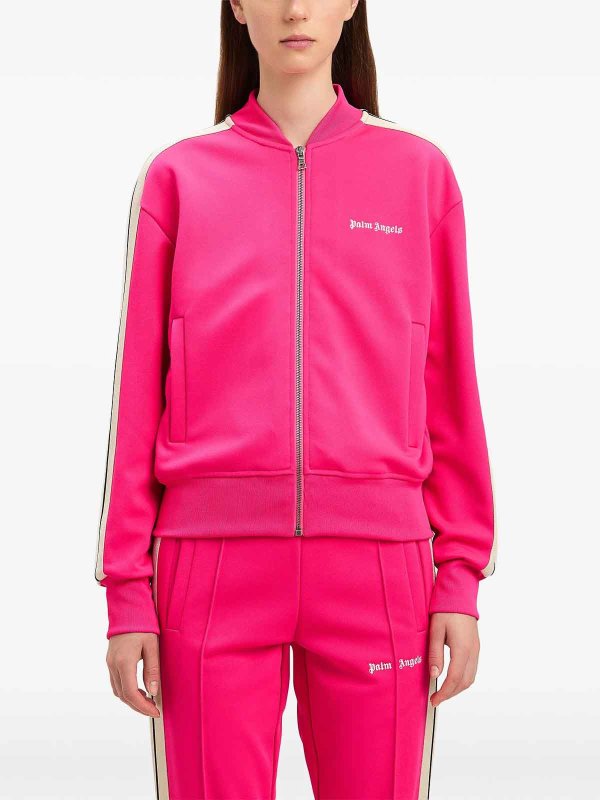 The Best Shops Palm Angels: bombers - Embroidered Bomber Jacket