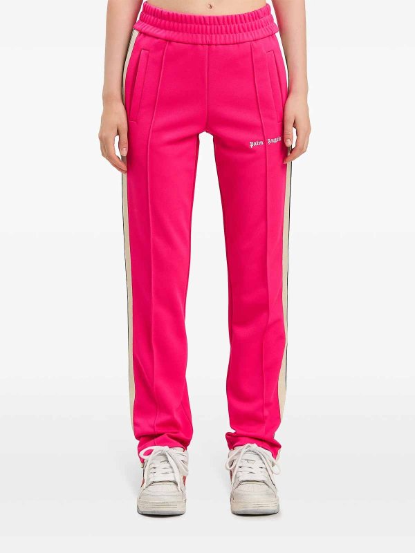 The Best Shops Palm Angels: tracksuit bottoms - Logo Track Pants